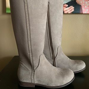 JUSTICE Girls Side Stud Tall Boots Size 5